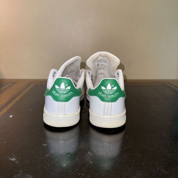 Adidas Stan Smith Og White Green BA8375 Preschool Ps Size 2Y - Picture 4 of 5